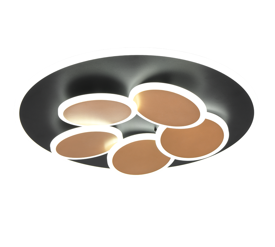 Plafondlamp Tieral Wit Ø49 cm - Set van 3 - Afbeelding 2