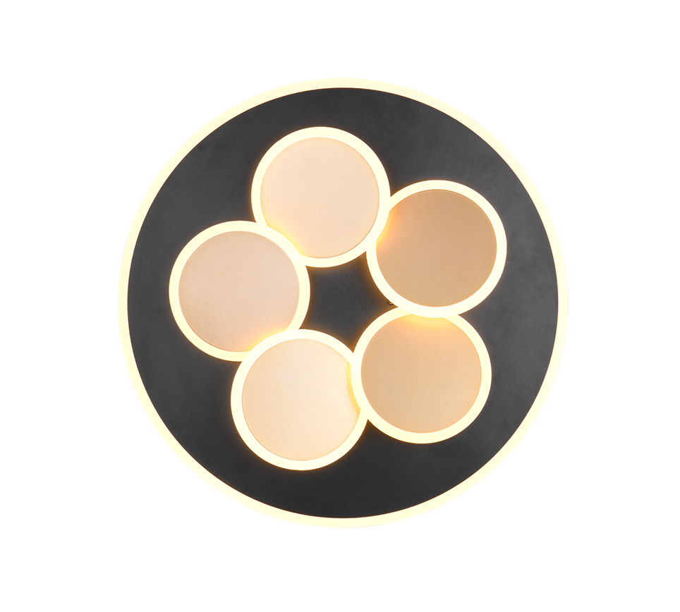 Plafondlamp Tieral Wit Ø49 cm - Set van 3 - Afbeelding 3