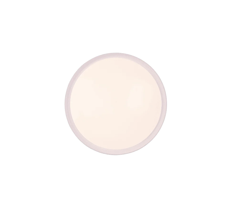 Plafondlamp Breru Wit Ø33 cm - Set van 3 - Afbeelding 2