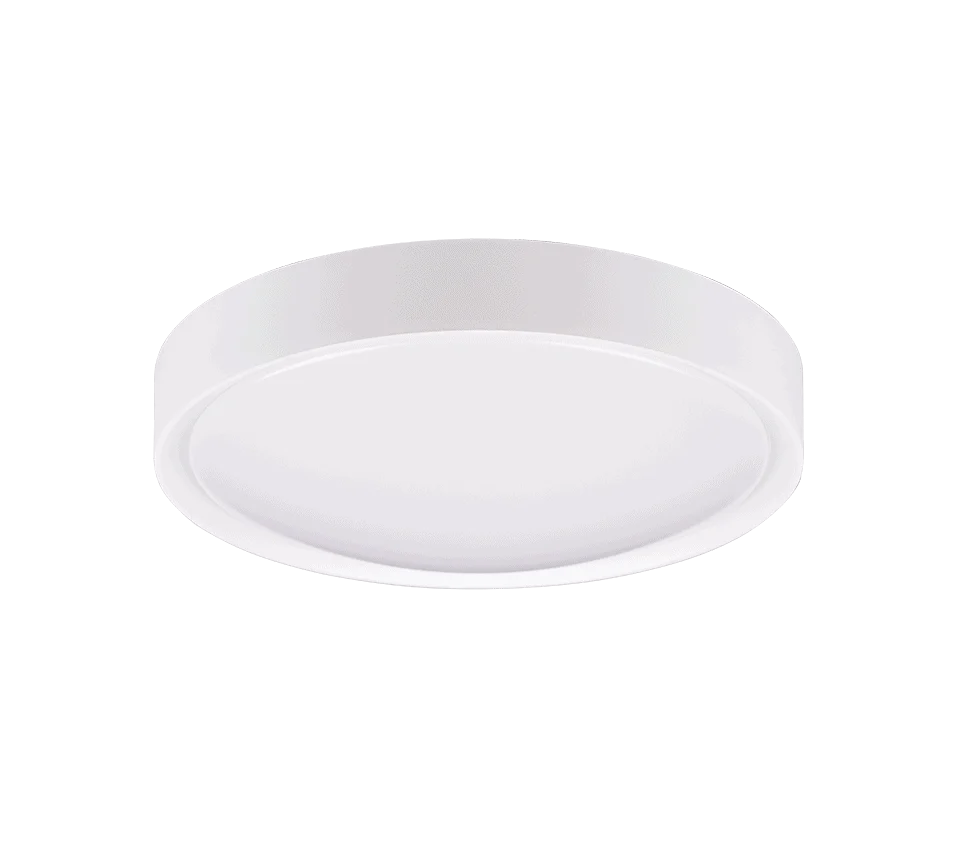 Plafondlamp Breru Wit Ø33 cm - Set van 3 - Afbeelding 3