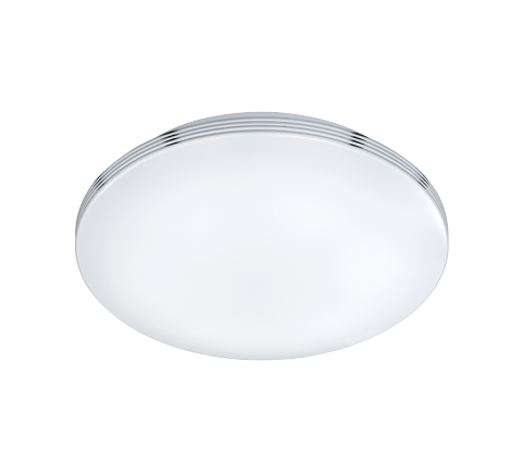 Plafondlamp Liltand Chroom Ø35 cm - Set van 3