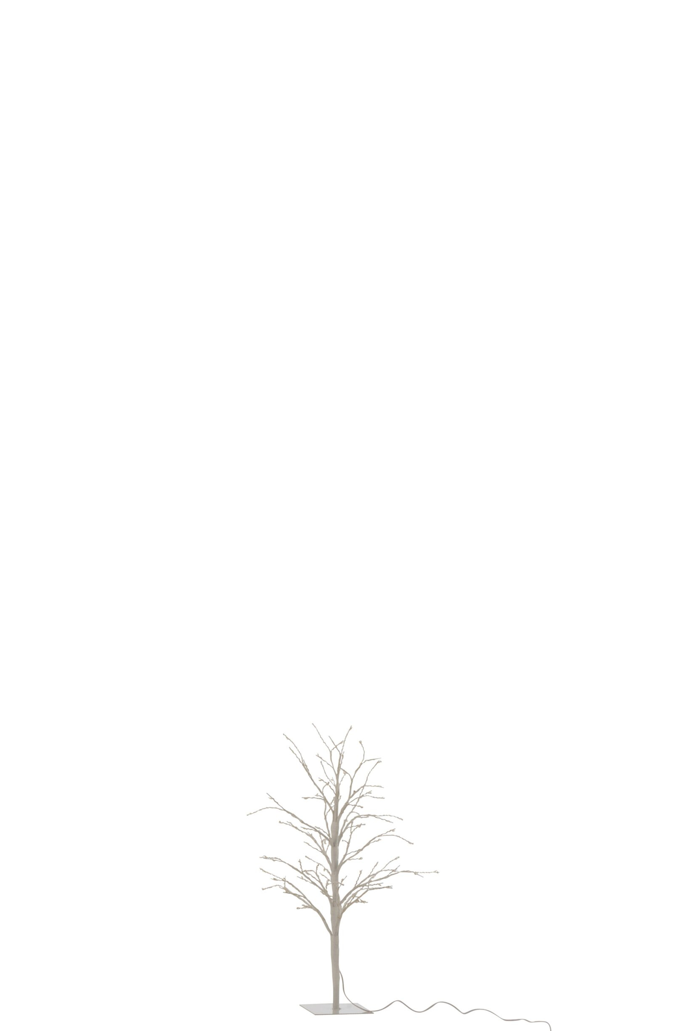 Kunstboom Hausona Wit H57 cm - Afbeelding 3