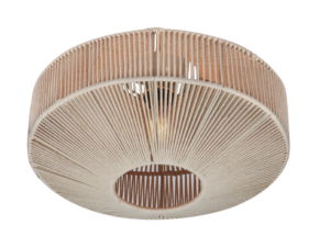 Plafondlamp Keirdea Beige Ø46 cm - Set van 3