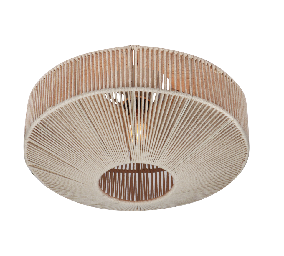 Plafondlamp Keirdea Beige Ø46 cm - Set van 3