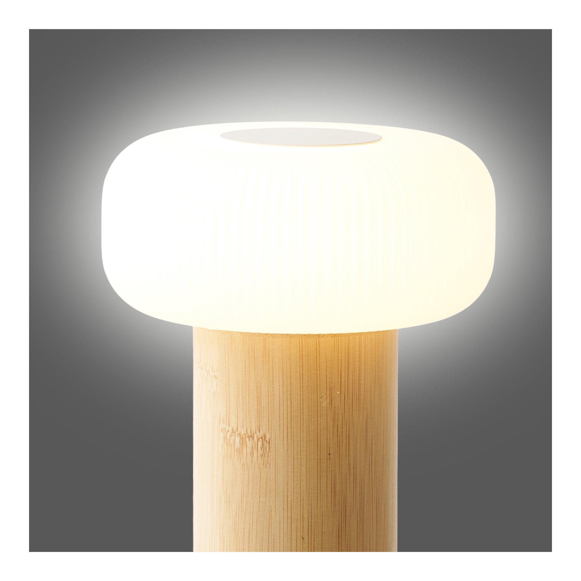 Tafellamp Maunse Bamboe H18 cm - Afbeelding 5