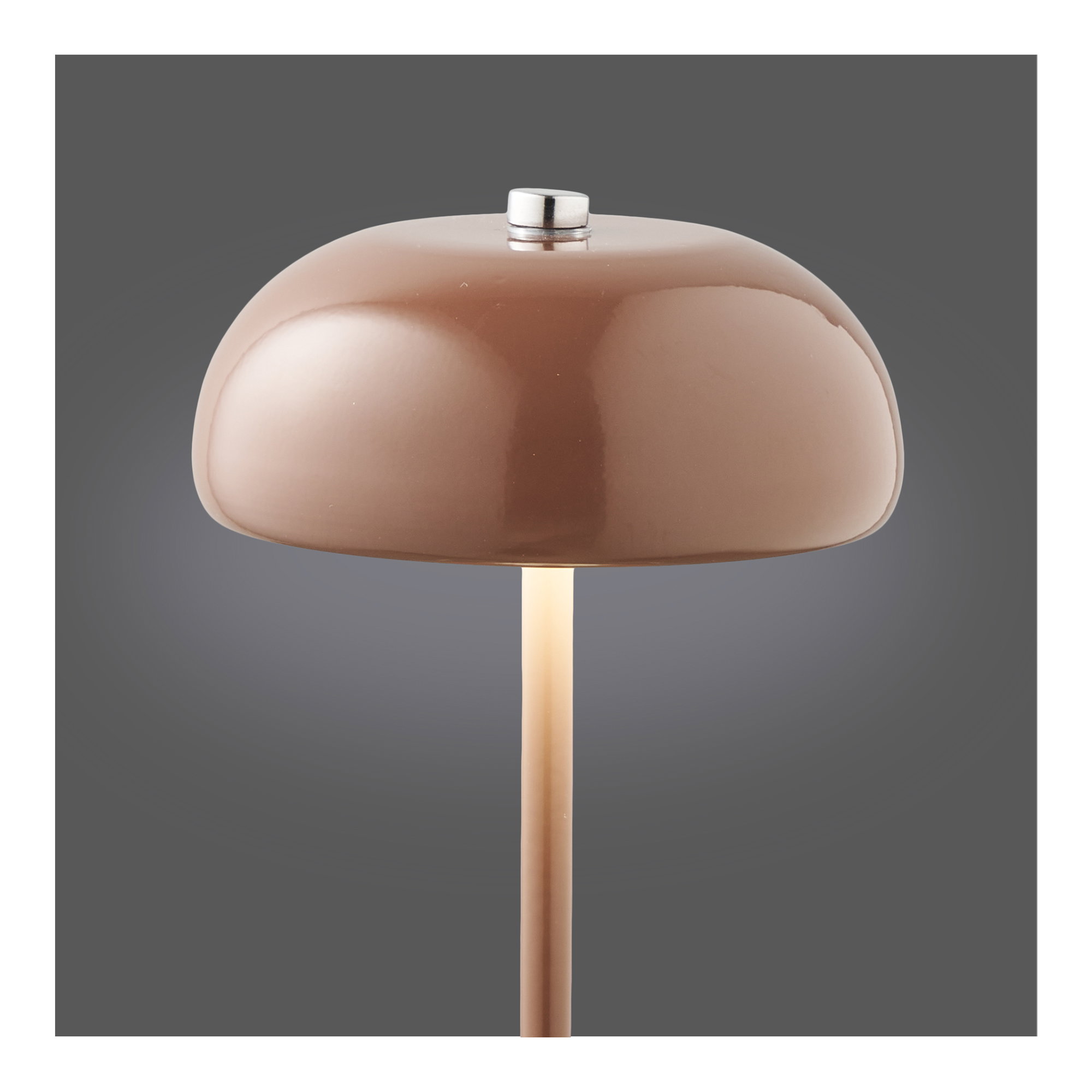 Tafellamp Vielona Bruin H18 cm - Afbeelding 3