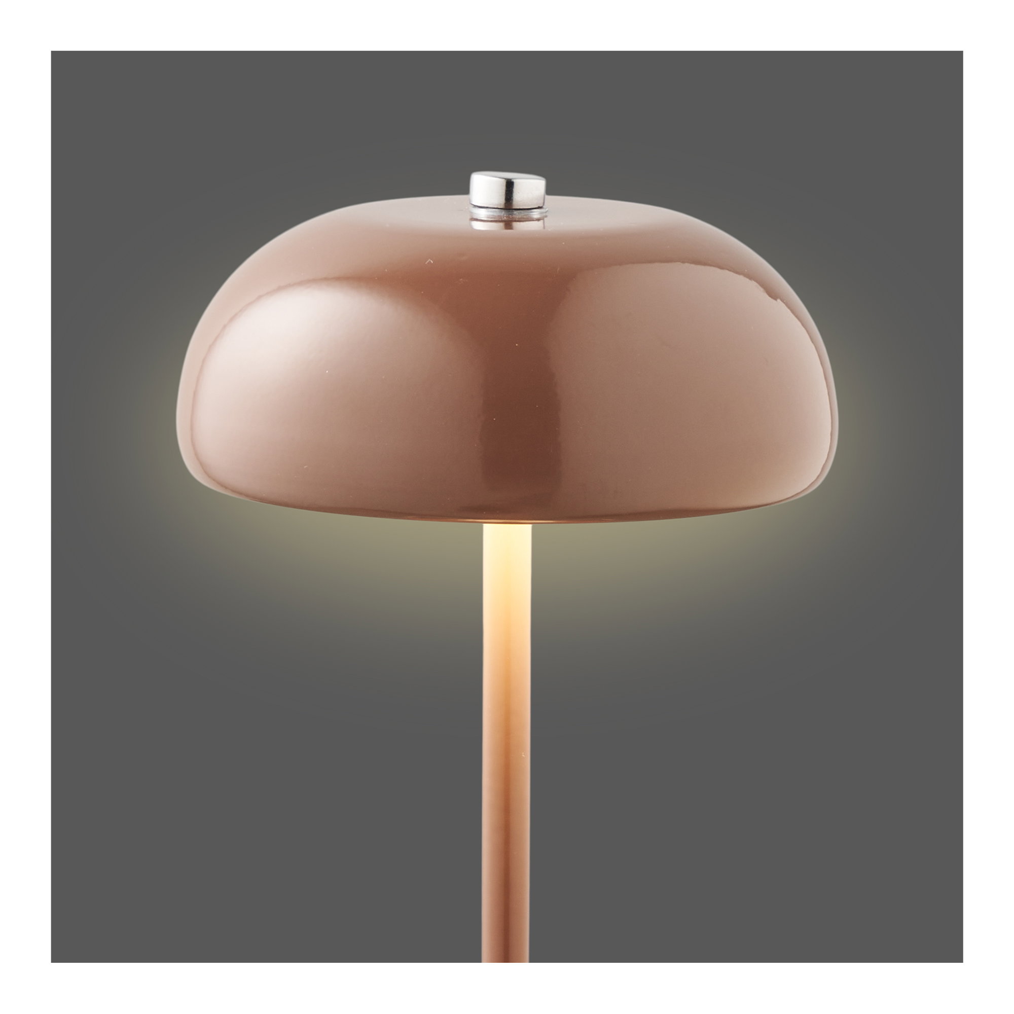 Tafellamp Vielona Bruin H18 cm - Afbeelding 4