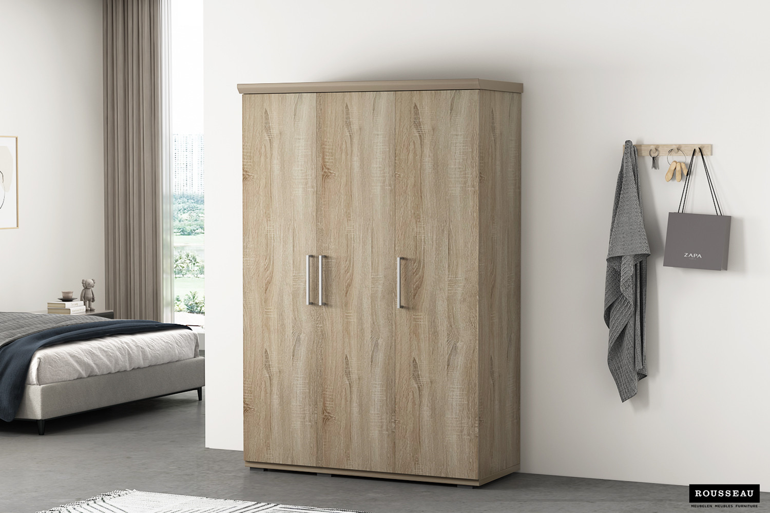 Kledingkast Stiestane 120 cm