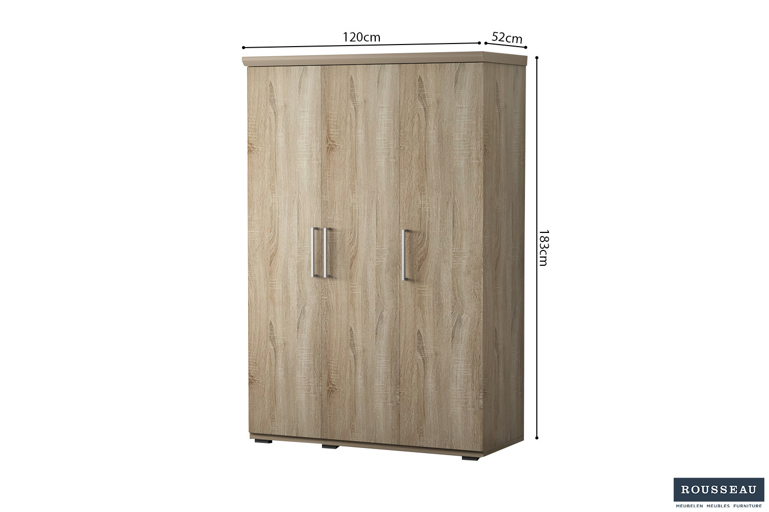 Kledingkast Stiestane 120 cm - Afbeelding 6