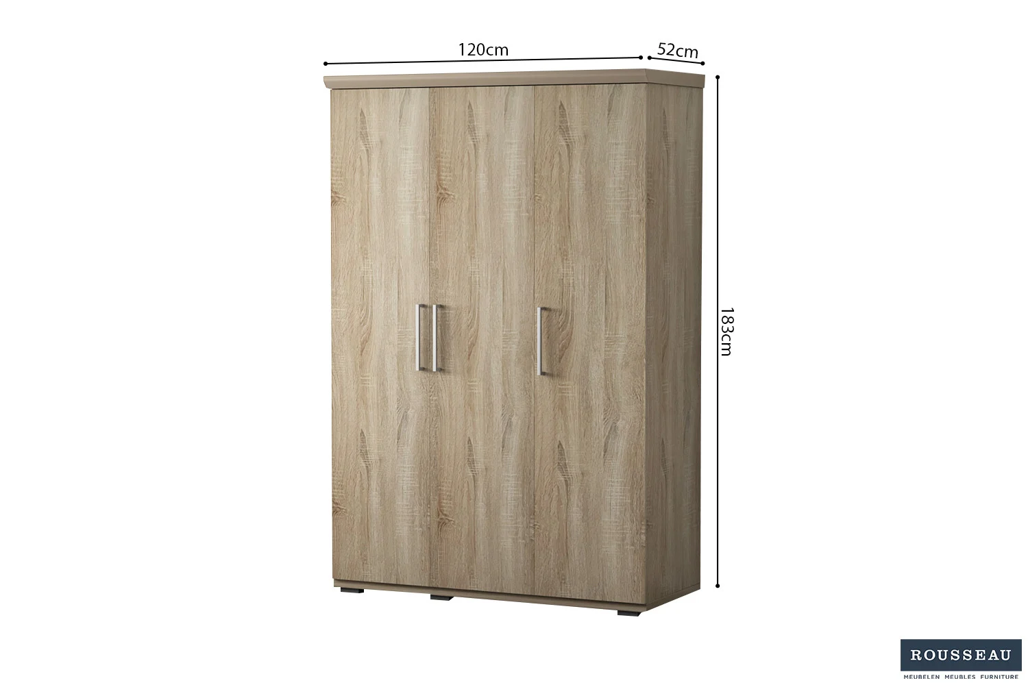 Kledingkast Stiestane 120 cm - Afbeelding 6