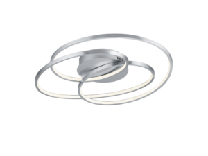 Plafondlamp Dierun Mat Nikkel - Set van 3