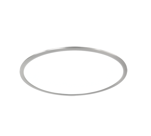 Plafondlamp Klieldond Mat Nikkel Ø62 cm - Set van 3 - Afbeelding 2