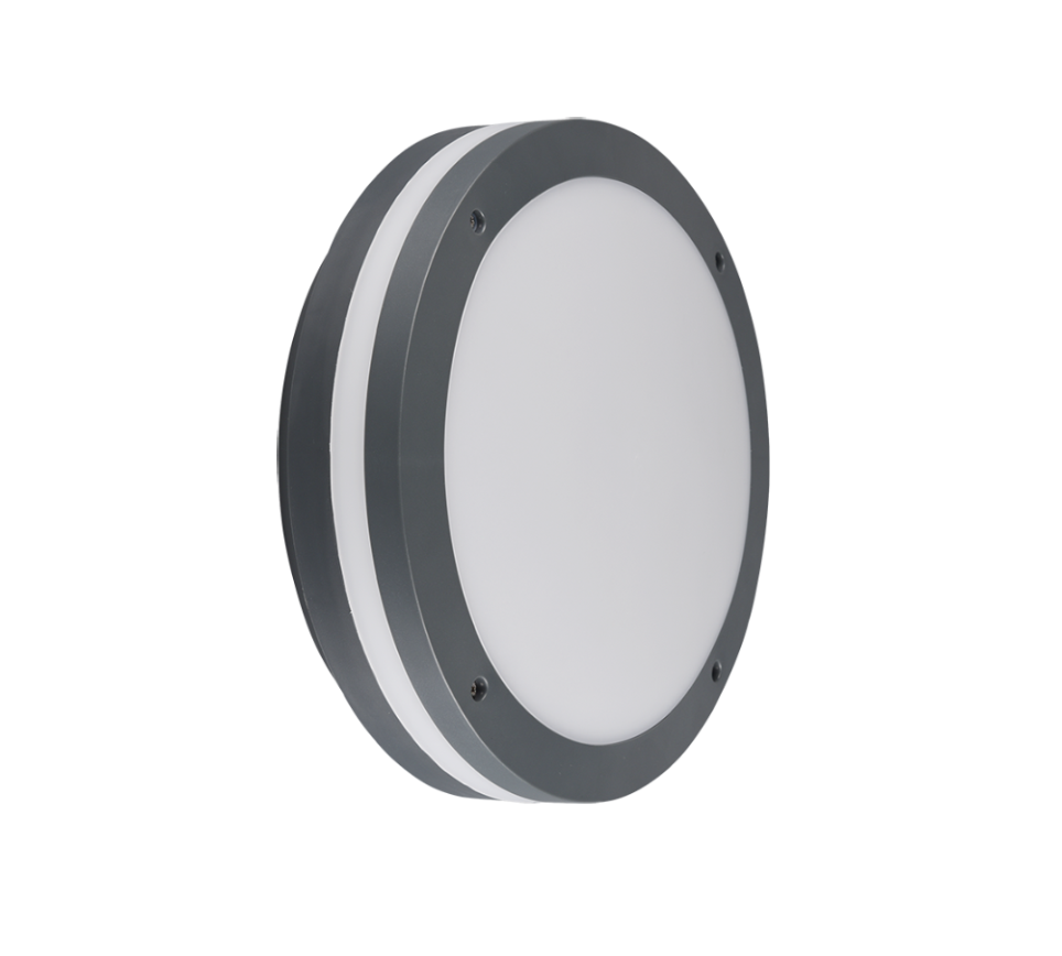 Plafondlamp Foskis Antraciet Ø30 cm - Set van 3 - Afbeelding 4