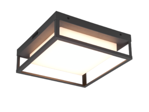 Plafondlamp Leinnol Antraciet - Set van 3