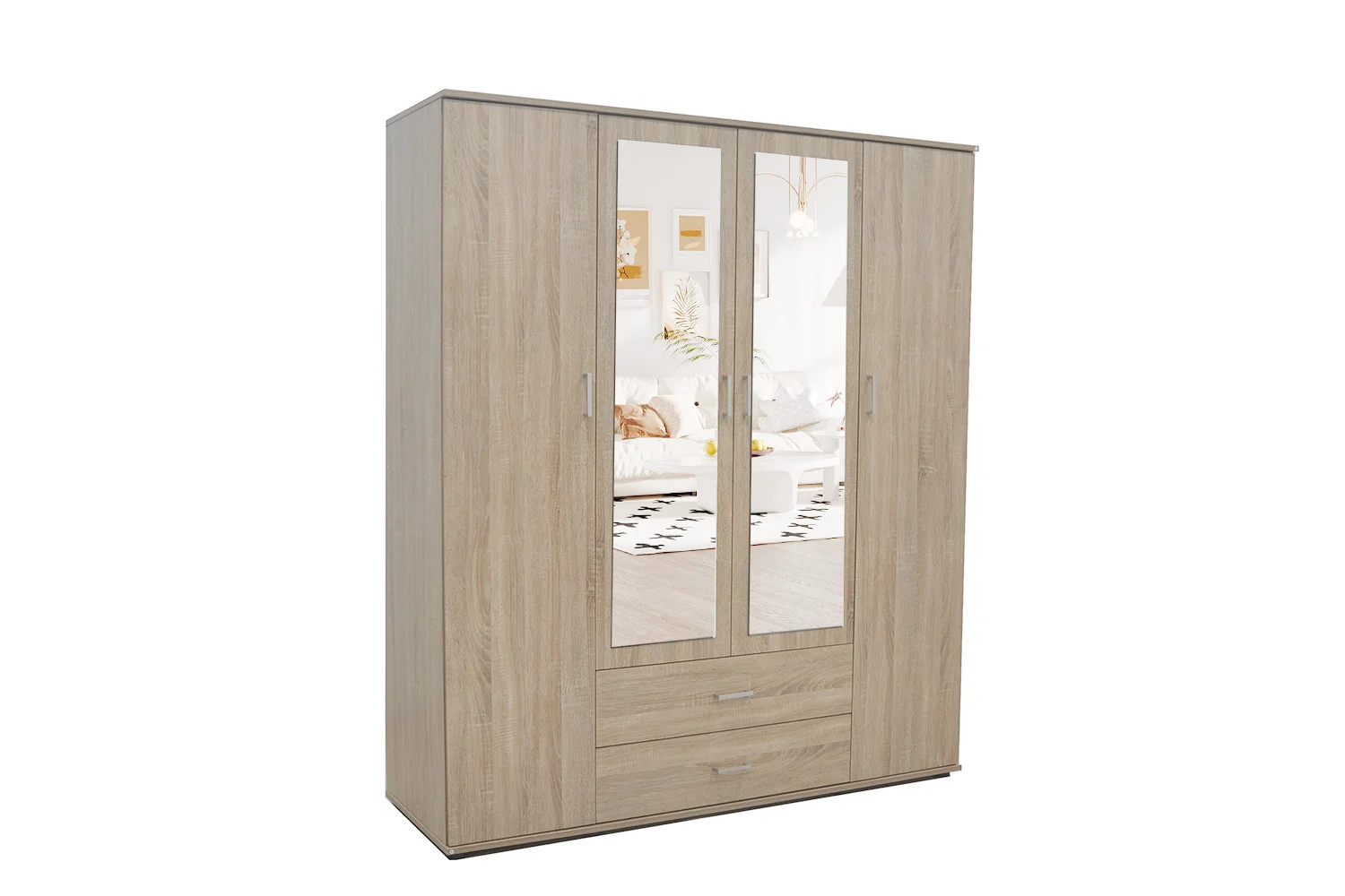 Kledingkast Klaubes 160 cm - Afbeelding 3