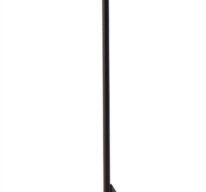 Lamp Vidura Zwart: draadloze LED-tafellamp met zwarte aluminium behuizing, dimbaar licht en strak modern design