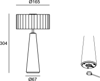 Lamp Proovane Beton - Afbeelding 3