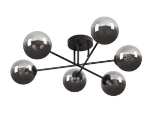 Plafondlamp Heinnar Zwart Ø14 cm