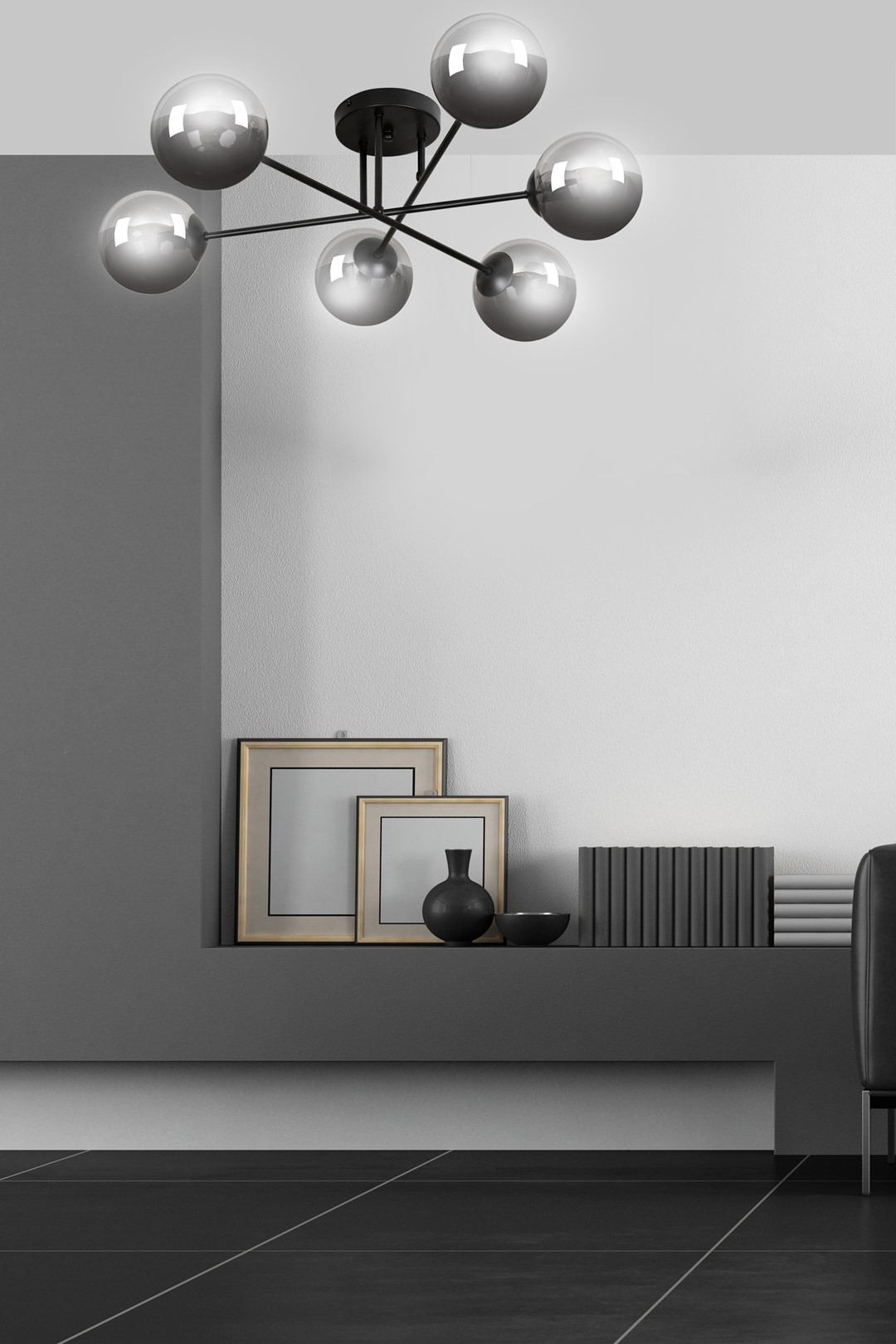 Plafondlamp Heinnar Zwart Ø14 cm - Afbeelding 6