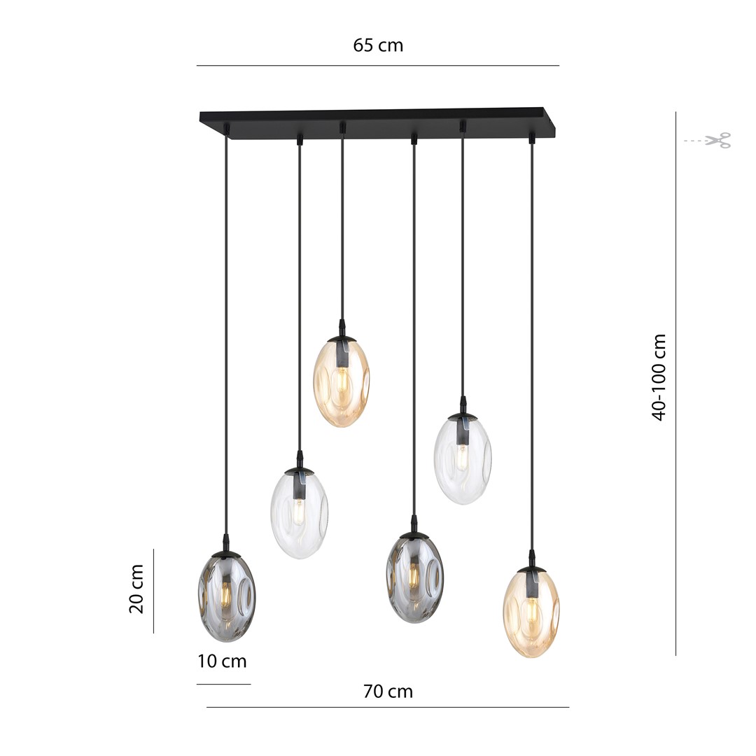 Plafondlamp Trooltero Zwart Ø12 cm - Afbeelding 5
