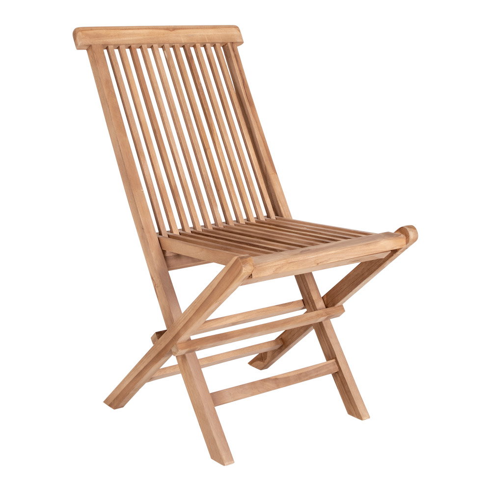 Eetkamerstoel Jornella Teak Naturel - Set van 2