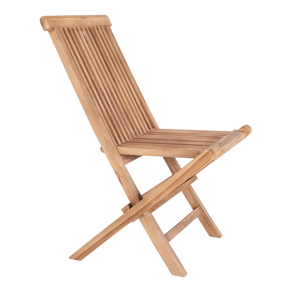 Eetkamerstoel Jornella Teak Naturel - Set van 2 - Afbeelding 3