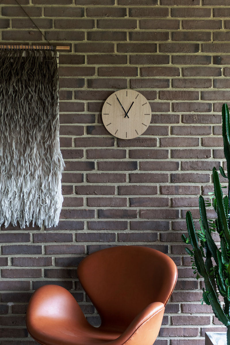 Wandklok Graantena Zilver - Afbeelding 3