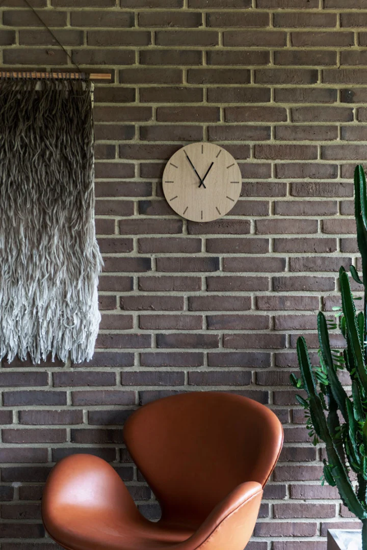 Wandklok Faakil Zwart - Afbeelding 3