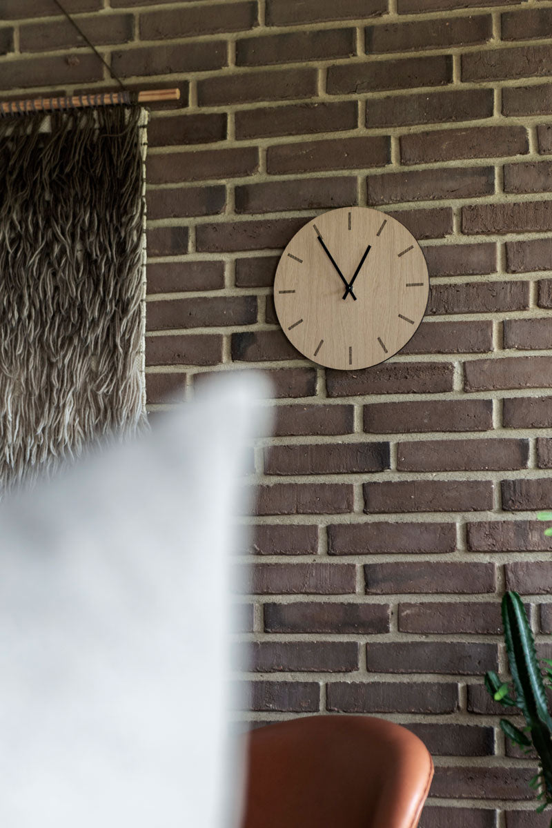 Wandklok Kliekund Zilver - Afbeelding 4