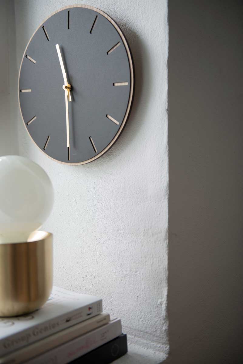 Wandklok Bentund Zilver - Afbeelding 4