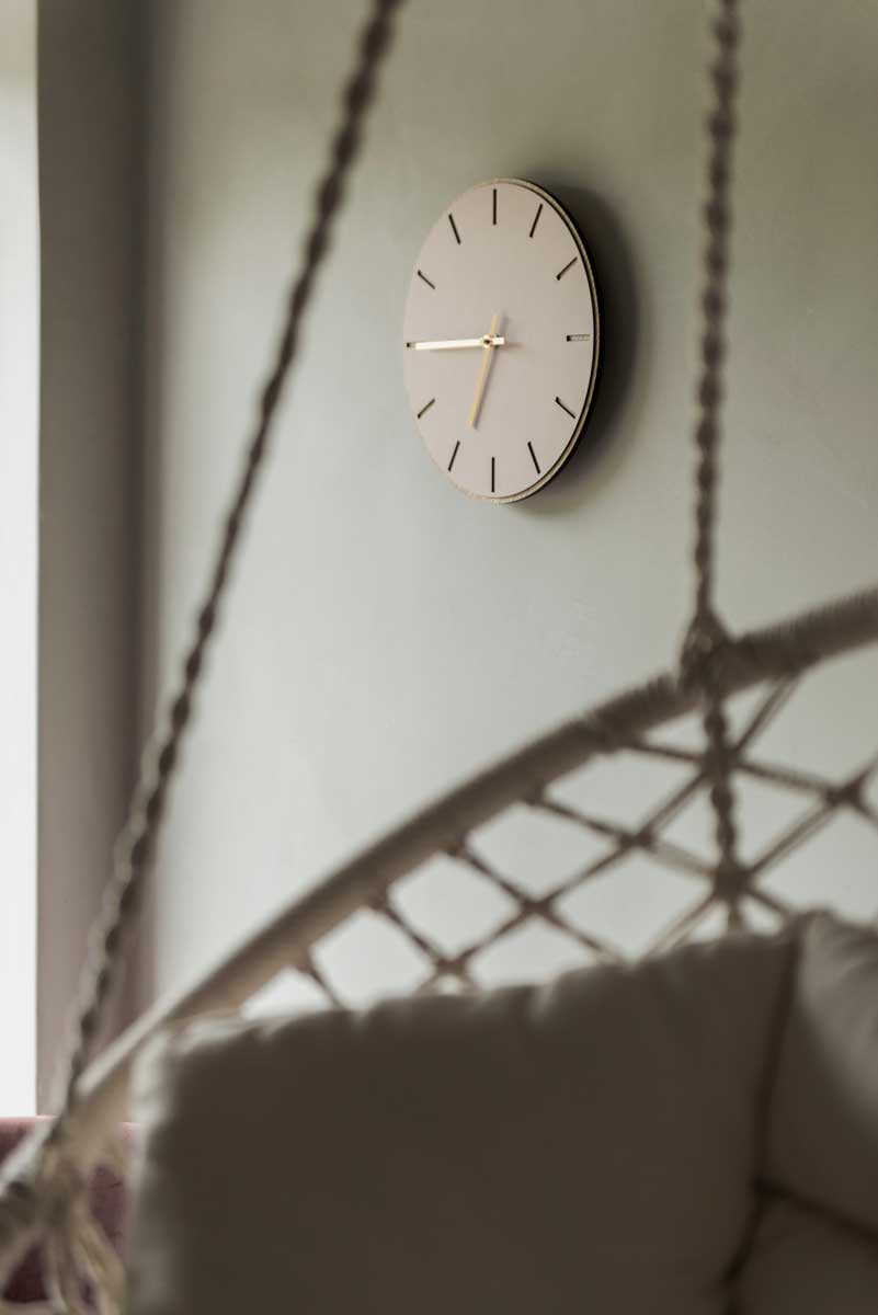 Wandklok Cussik Zwart - Afbeelding 6