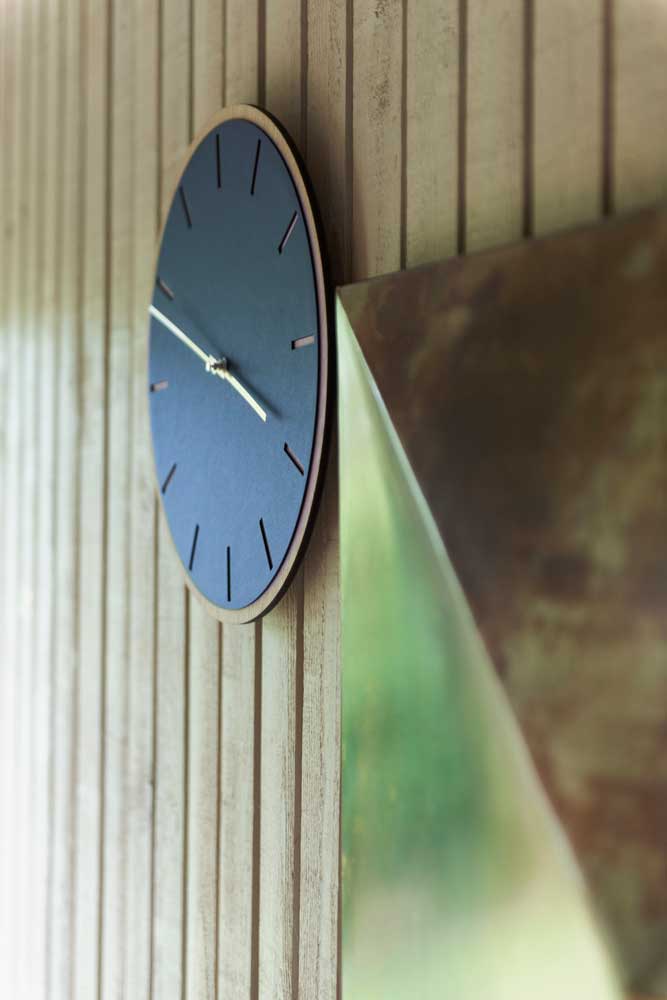 Wandklok Flutira Zilver - Afbeelding 4