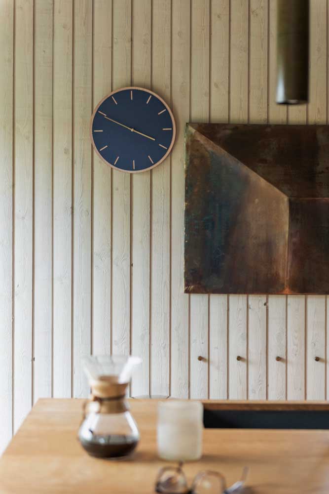 Wandklok Fleisone Goud - Afbeelding 2
