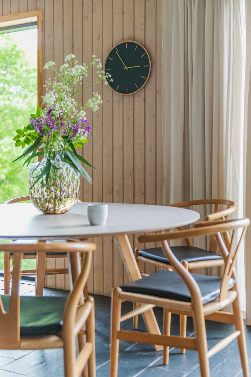 Kunstplant Ceelvy Zwart Ø38 cm - Afbeelding 3