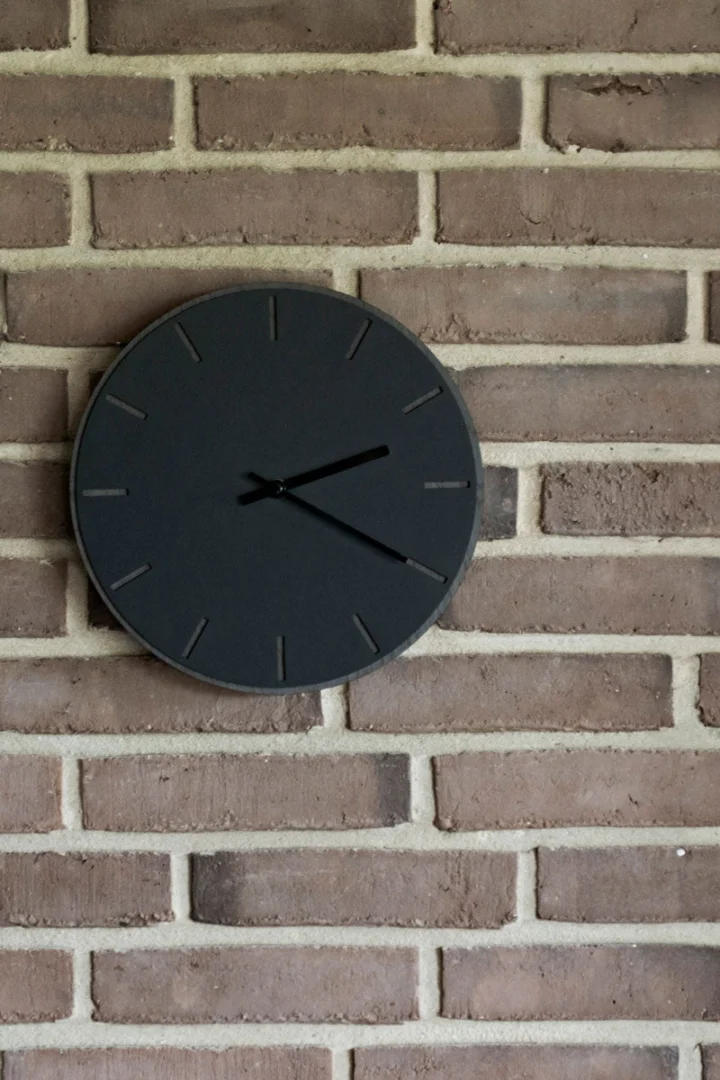 Wandklok Kaaly Zilver - Afbeelding 4