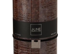 Cilinderkaars Lostil Bruin