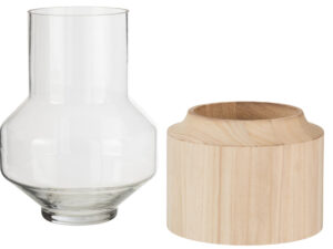 Vaas Nalter Glas Transparant H30,5 cm