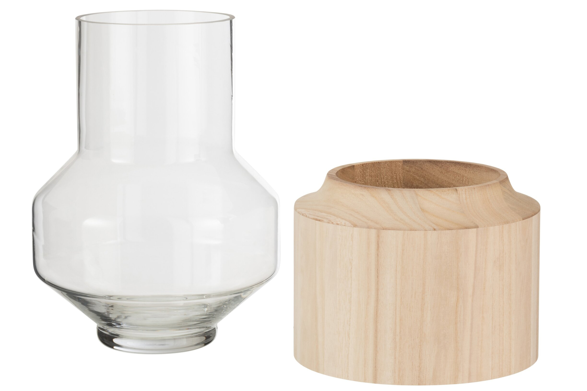 Vaas Nalter Glas Transparant H30,5 cm