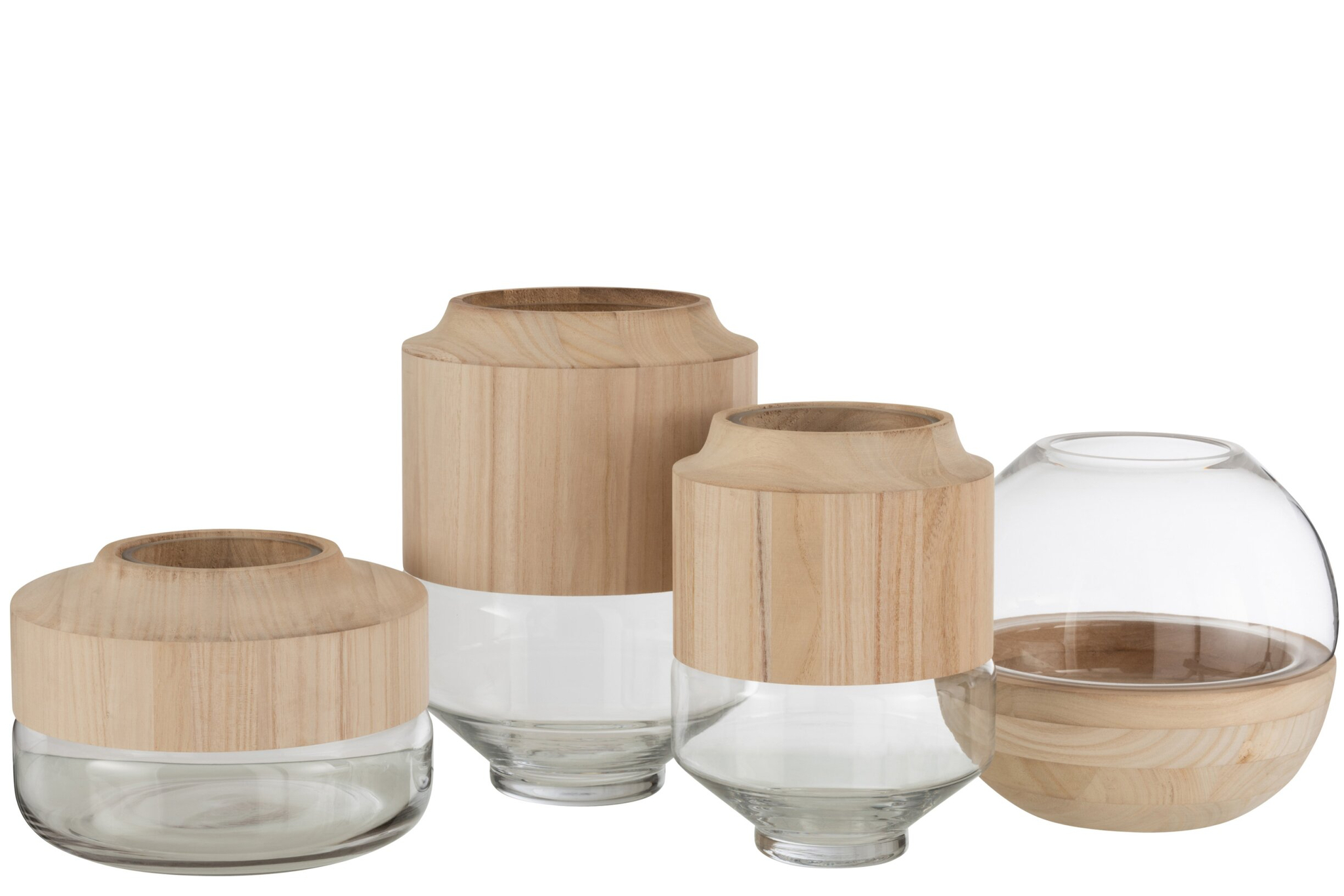 Vaas Nalter Glas Transparant H30,5 cm - Afbeelding 2