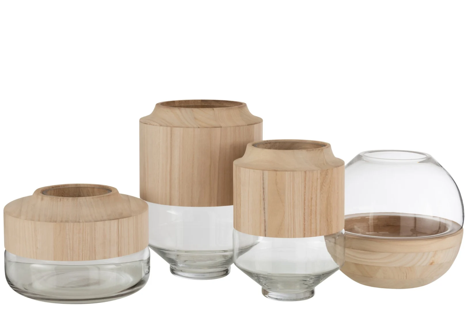 Vaas Nalter Glas Transparant H30,5 cm - Afbeelding 2