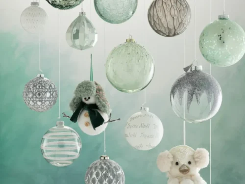 Saakir glazen opbergdoos zilver, compact 8x8x8 cm, feestelijke decoratie voor kleine accessoires