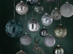 Opbergdoos Durrello Glas Grijs
