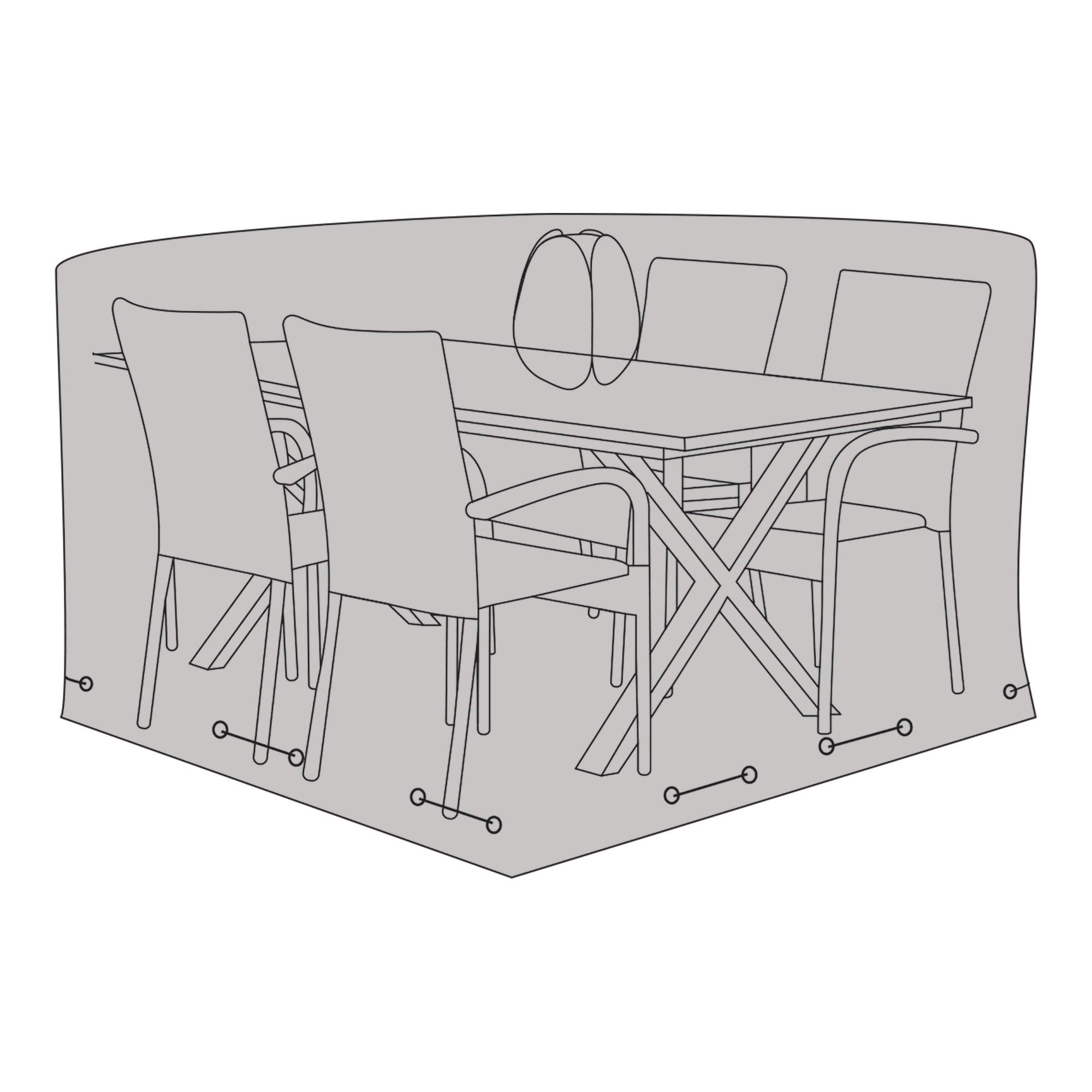 Tafel Kova Polyester 180 cm - Afbeelding 2