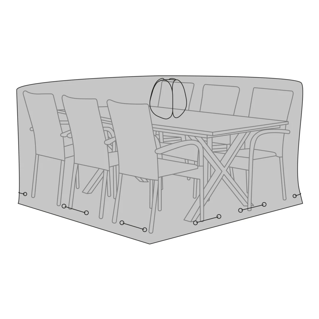 Tafel Noostil Polyester 155 cm - Afbeelding 2
