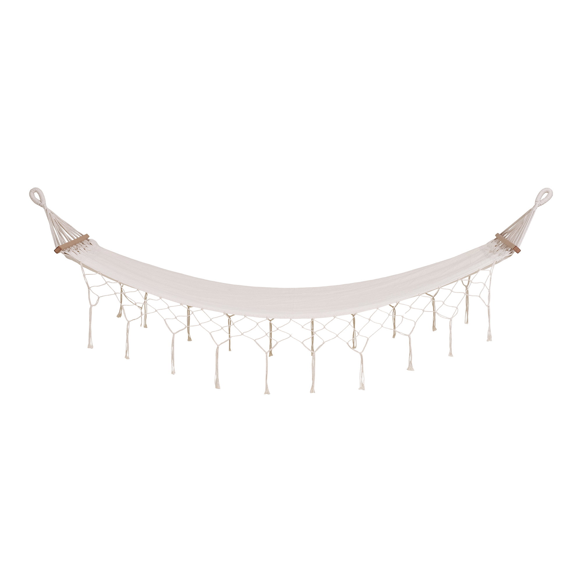 Hangmat Jeirmon Polyester Gebroken Wit