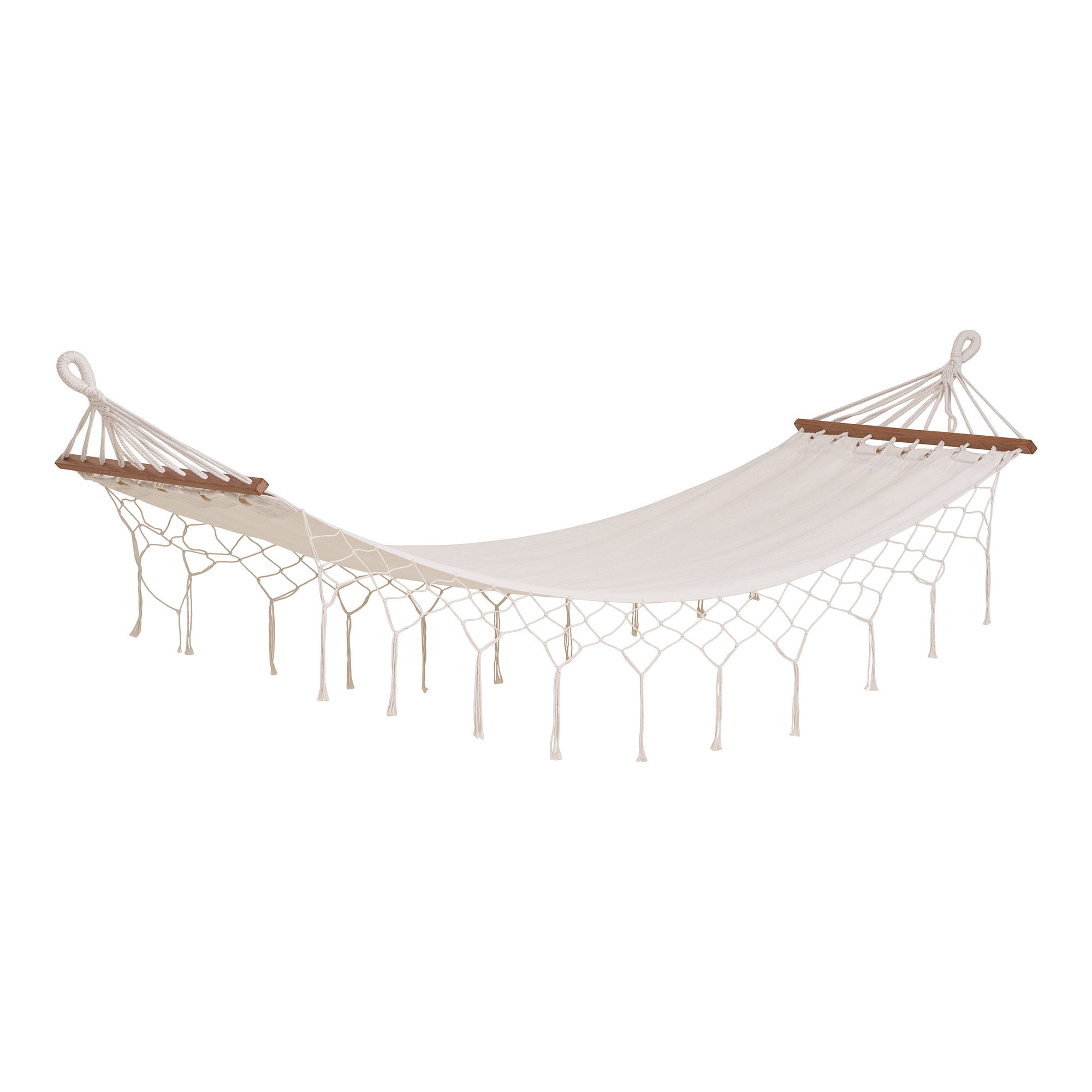 Hangmat Jeirmon Polyester Gebroken Wit - Afbeelding 2