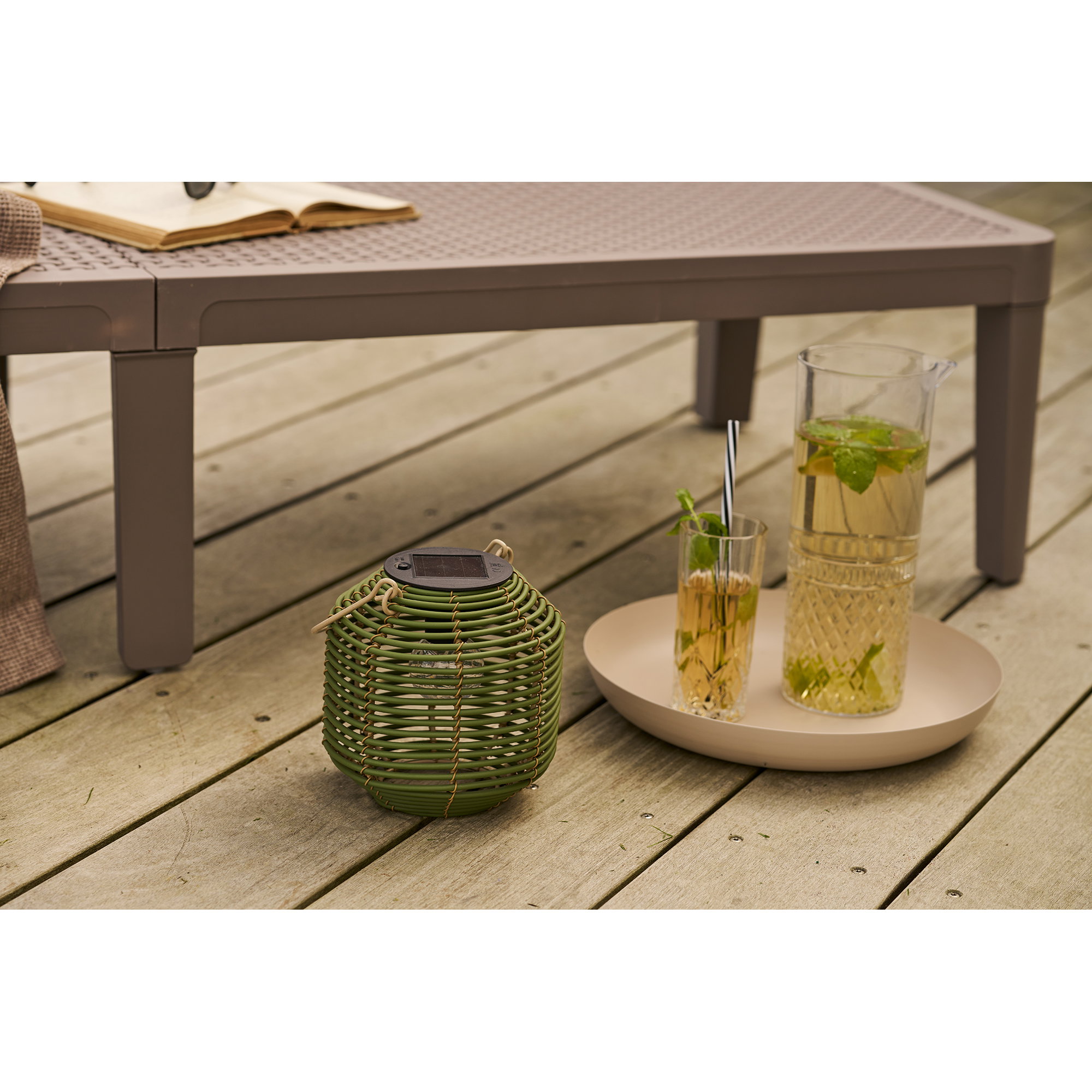 Windlicht Haurdond Metaal Naturel H15,5 cm - Afbeelding 7