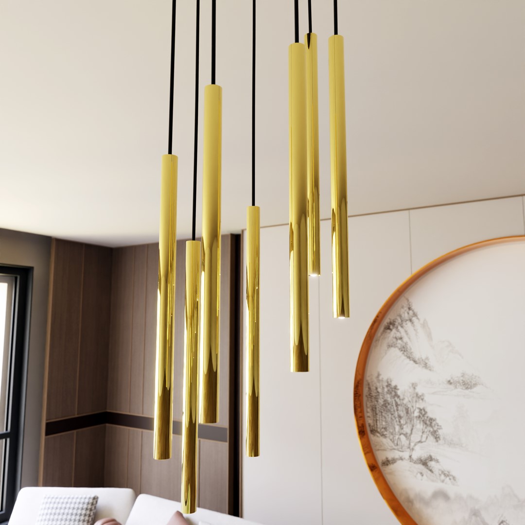 Hanglamp Taurna Zwart Ø2 cm - Afbeelding 6