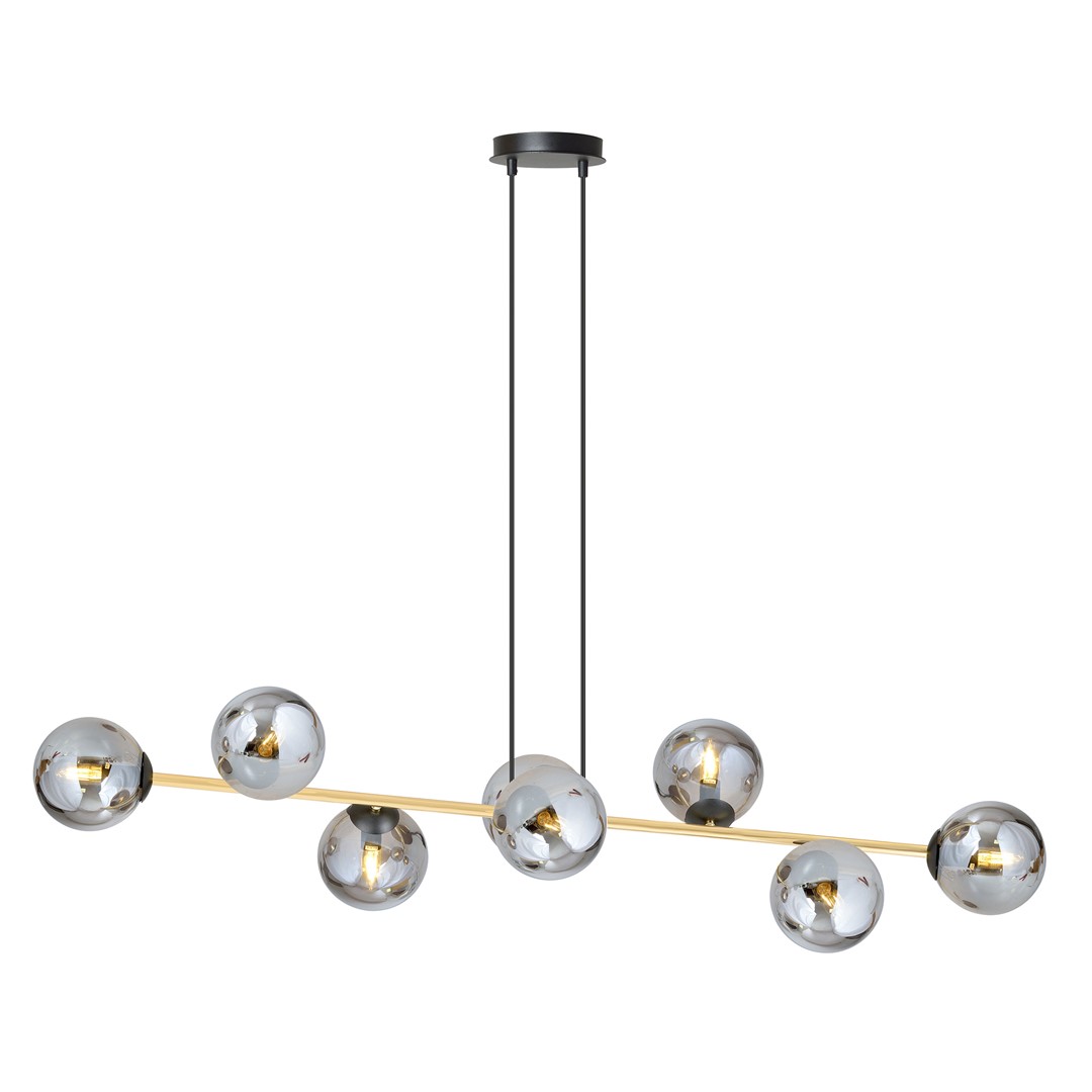 Hanglamp Launsy Zwart Ø14 cm
