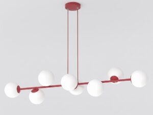 Hanglamp Mirna Bordeaux Ø14 cm